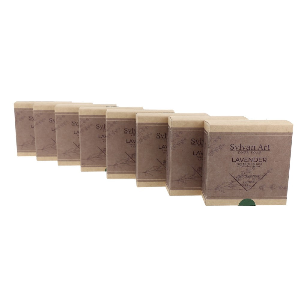 10 Lavender Bar Soap 5.5 oz, box of 54 units