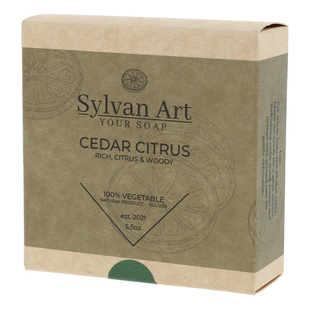01 Cedar Citrus Bar Soap 5.5 oz