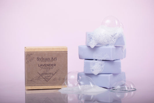 Lavender Natural Bar Soap (5.5 oz) | Sylvan Art Naturals