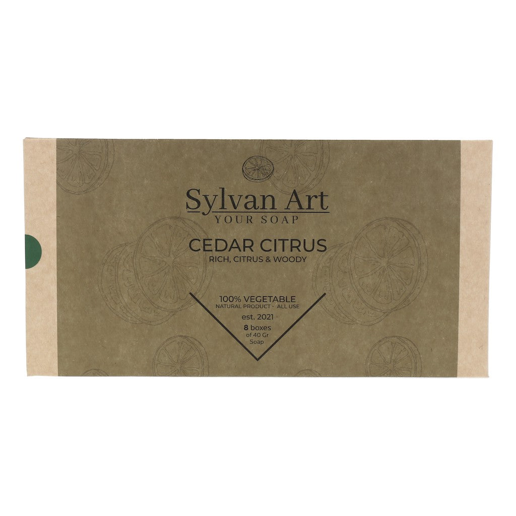 03 Cedar Citrus Soap 1.41 oz, Pack of 8 units